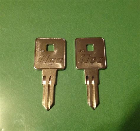 2 Craftsman Toolbox Keys-Code Cut 001 thru 556 Hoyl Tool Box Locks-Lock Key