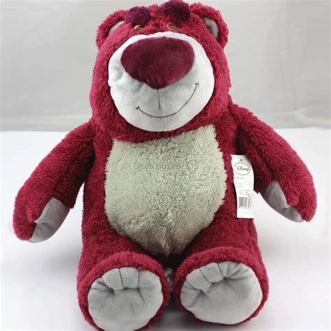 New TOY STORY 3 LOTSO BEAR 15" Plush Strawberry Scent Stuffed Doll toys ...