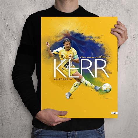 Samantha Kerr Australia National Team / Sam Kerr Print / Sam - Etsy