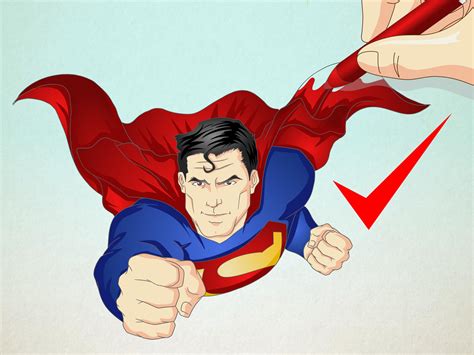 How to Draw Superman: 13 Steps