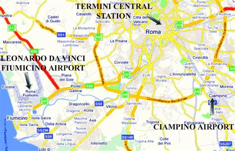 Rome International Airport, aka Fiumicino or Leonardo da Vinci