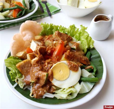 Gado-Gado Betawi Lengkap Spesial - Resep | ResepKoki