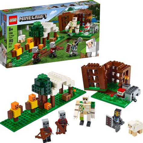 Customer Reviews: LEGO Minecraft The Pillager Outpost 21159 6288710 - Best Buy