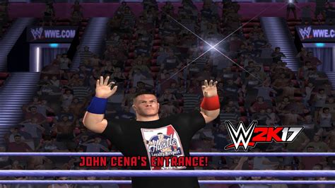 WWE 2K17 PS2 Work In Progress - John Cena Entrance,Menu Progress And ...