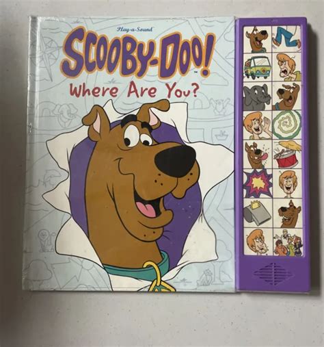 SCOOBY-DOO WHERE ARE You Play-A-Sound Book 1999 Cartoon Network Shaggy Works EUR 12,77 - PicClick FR