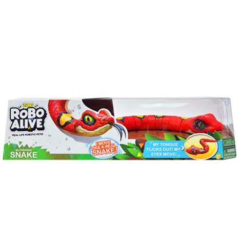 Zuru Red Robo Alive Robotic Snake Toy Pet - Walmart.com - Walmart.com