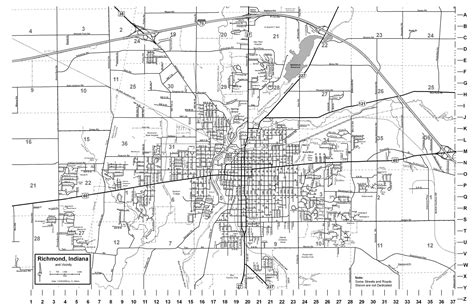 Map Of Richmond Indiana - Map Of New Hampshire