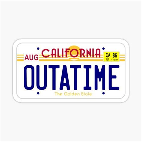 Back To The Future Stickers | Back to the future, Vinyl decal stickers ...