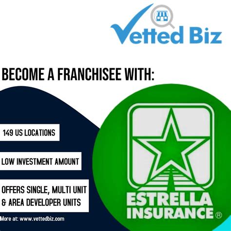 Own an Estrella Insurance Franchise! Estrella Insurance's investment amount starts as low as ...