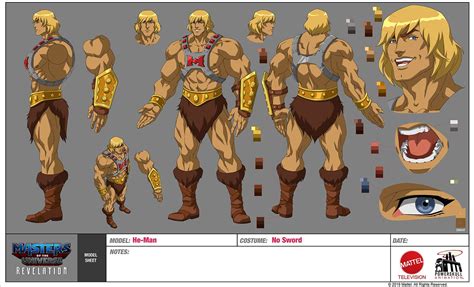 He-Man Character Sheet | Masters Of The Universe: Revelation | Know ...