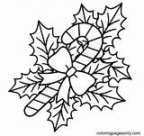 Christmas Candy Cane Coloring Pages To Print  Free Printable sketch template