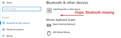 How to Turn ON/OFF Bluetooth, Fix Bluetooth missing Windows