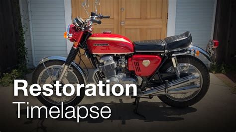 1969 Honda CB750 Sandcast Restoration Timelapse - YouTube