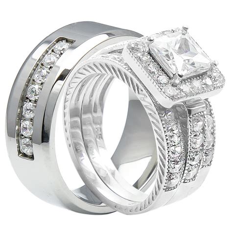 Top 25 Wedding Rings His and Hers Matching Sets - Home, Family, Style ...