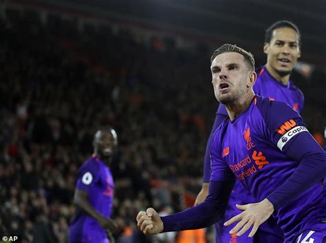 Jordan Henderson hails Liverpool win after his wild celebrations in wake of first goal for 18 ...