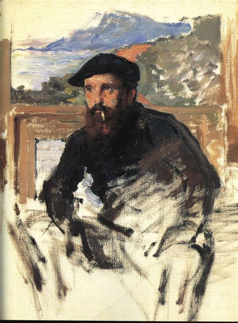 Self Portrait Painting | Claude Oscar Monet Oil Paintings