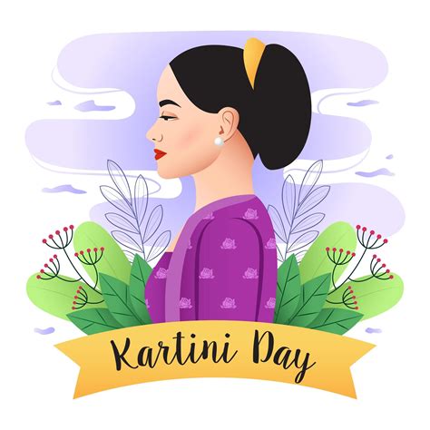Happy Kartini Day in 2021 | Vector art, Vector illustration, Happy