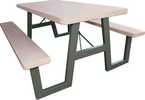 Lifetime 60030 W-Frame 6 Foot Folding Picnic Table Bench