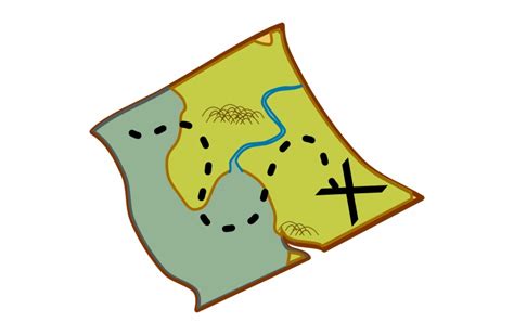 Hiking Clipart Trail Map Map Clipart - Clip Art Library