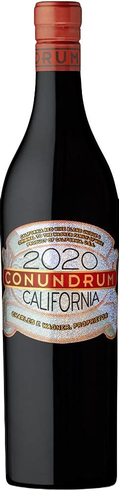 Conundrum Red Blend Wine California 2020 750 ML – Wine Online Delivery