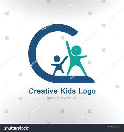 Creative Kids Foundation Logo Child Development Stock Vector (Royalty ...