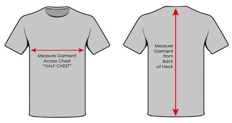 Chest Measurement - Size Guide