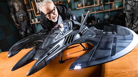 Adam Savage Unboxes The Batwing from Batman 1989! - YouTube