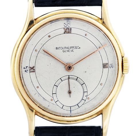 Patek Philippe Vintage Mens Watch 18K Yellow Gold Boca Raton