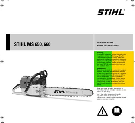 Stihl Ms650 660 Manual MS 650/660 Magnum™ Professional Use Chain Saw ...