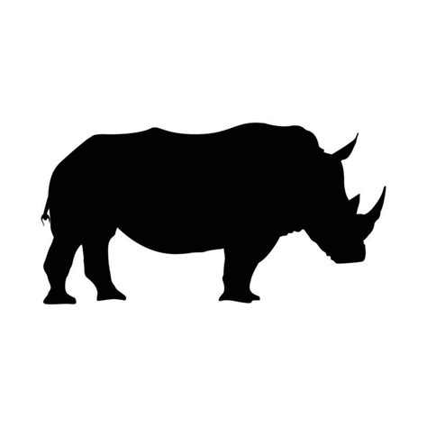 Download Rhino silhouette image for free | Silhouette images, African ...