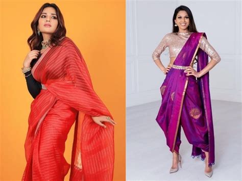 10 Saree Draping Styles & How To Tie Them Perfectly