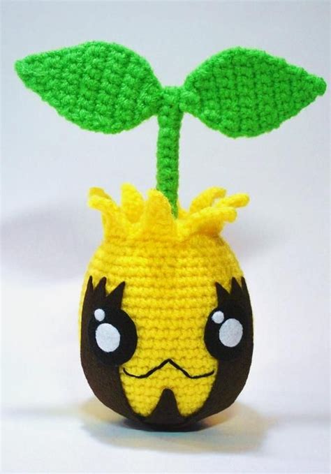 Sunkern by craftyhanako on deviantART | Crochet pokemon, Pokemon ...