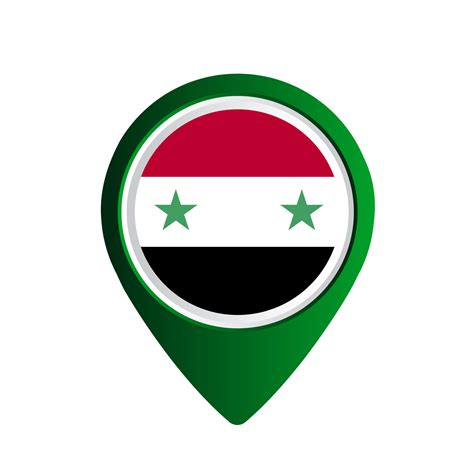 Syria flag country 16595744 PNG