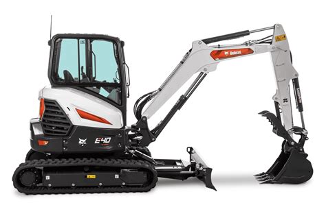 New Bobcat E40 Compact Excavator for sale in Kansas & Oklahoma - White ...