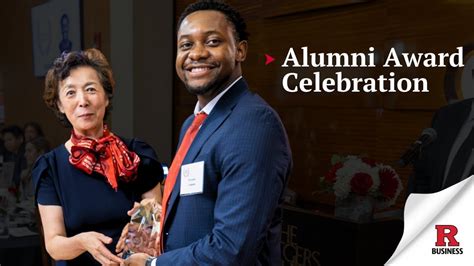 Rutgers Business School Alumni Award Celebration - YouTube