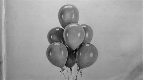 Realistic Balloon Drawing