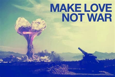 Make love not war Poster | Sold at Europosters