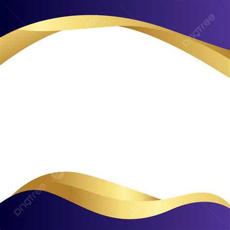 Blue Gold Elegant Vector Art PNG, Elegant Blue Gold Frame, Luxury Border, Background Png, Border ...