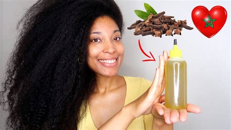 How To Properly Make Clove Oil For Hair Growth | Moroccan Hair Growth Secret - YouTube