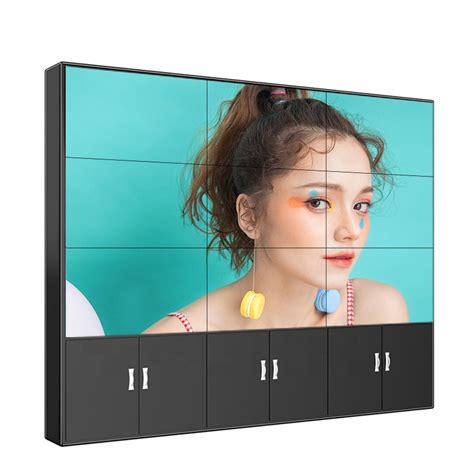 Lofit 43 49 55 65 Inch Ultra Narrow Bezel Multi-Screen LCD Video Wall with Professional Video ...
