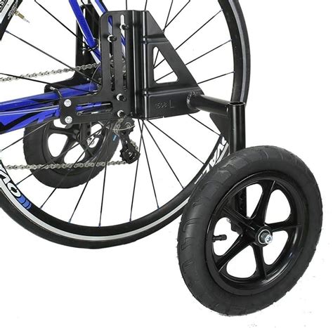 CyclingDeal Adjustable Adult Bicycle Bike Stabilizers Training Wheels Fits 20" to 29" - Heavy ...