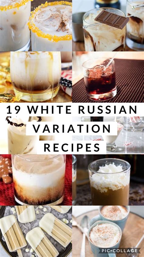 19 White Russian variation recipes - Mood and Health Holiday Recipes Christmas, Holiday Drinks ...