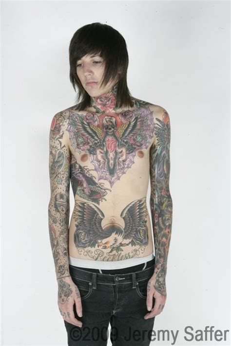 Oliver Sykes Tattoos, Alissa Salls, Drop Dead Clothing, Full Body ...