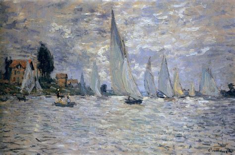 The Boats Regatta at Argenteuil - Claude Monet - WikiArt.org - encyclopedia of visual arts