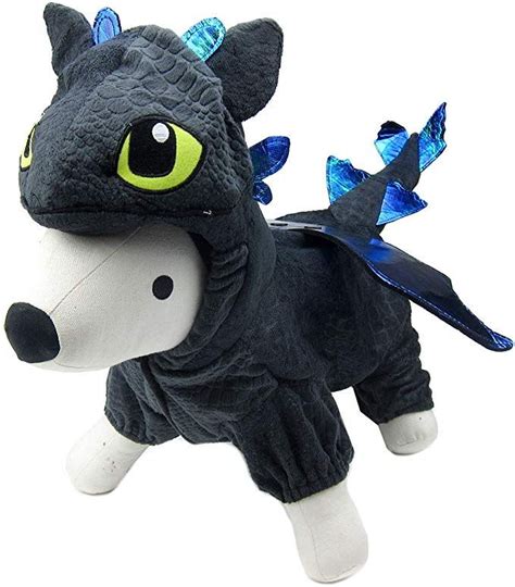 Alfie Pet - Night Fury Dragon Costume Review | Night fury dragon, Pet ...