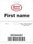 Name Badges: Albertsons Companies: Jewel-Osco Division | NiceBadge