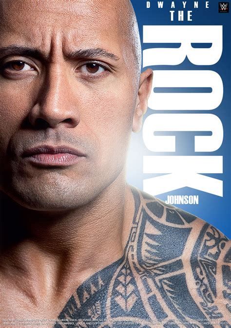 WWE Dwayne The Rock Johnson 2016 Poster by edaba7 on DeviantArt