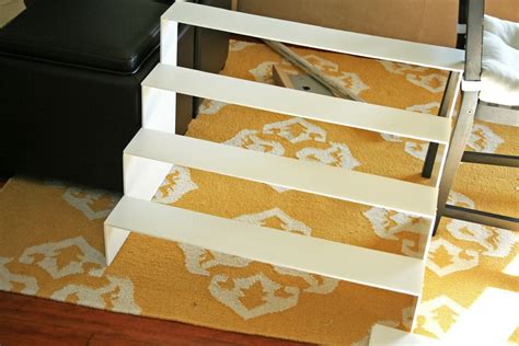 steps glued | Diy display risers, Diy display, Craft show displays