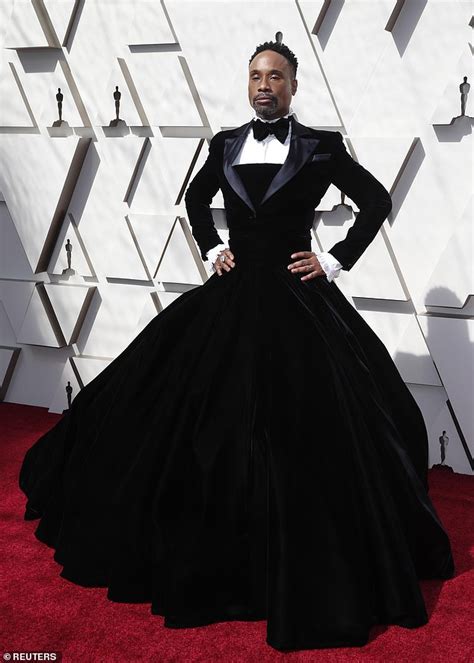 Oscars red carpet: Pose star Billy Porter stuns in tuxedo gown | Daily ...