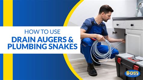 What Are Drain Augers & Plumbing Snakes & How to Use Them